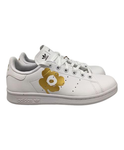 adidas（アディダス）adidas (アディダス) marimekko (マリメッコ) Adidas マリメッコ スタンスミス / marimekko Stan Smith ホワイト サイズ:US41/2 未使用品の古着・服飾アイテム