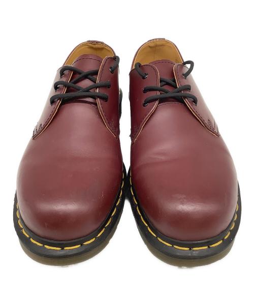 Dr.Martens（ドクターマーチン）Dr.Martens (ドクターマーチン) 3ホールシューズ ワインレッド サイズ:UK9の古着・服飾アイテム