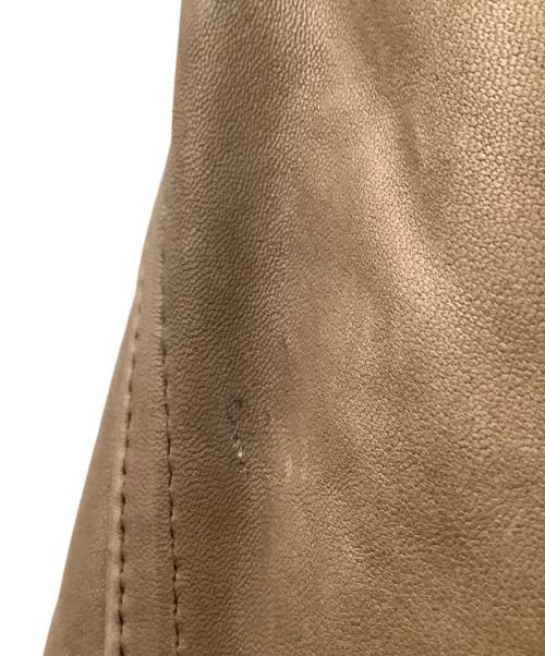 5351 pour les hommes（5351プールオム）5351 pour les hommes (5351プールオム) シープレザージャケット ブラウン サイズ:4の古着・服飾アイテム