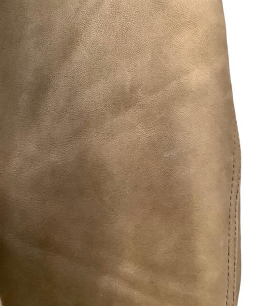 5351 pour les hommes（5351プールオム）5351 pour les hommes (5351プールオム) シープレザージャケット ブラウン サイズ:4の古着・服飾アイテム