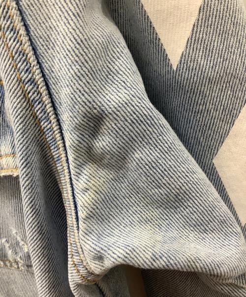 OFFWHITE（オフホワイト）OFFWHITE (オフホワイト) デニムジャケット スカイブルー サイズ:XSの古着・服飾アイテム