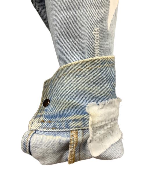 OFFWHITE（オフホワイト）OFFWHITE (オフホワイト) デニムジャケット スカイブルー サイズ:XSの古着・服飾アイテム