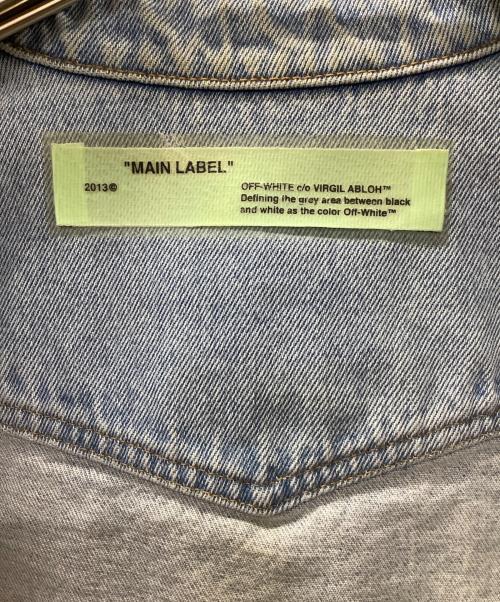 OFFWHITE（オフホワイト）OFFWHITE (オフホワイト) デニムジャケット スカイブルー サイズ:XSの古着・服飾アイテム