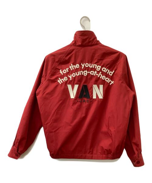 VAN（ヴァン）VAN (ヴァン) ブルゾン レッド サイズ:Mの古着・服飾アイテム