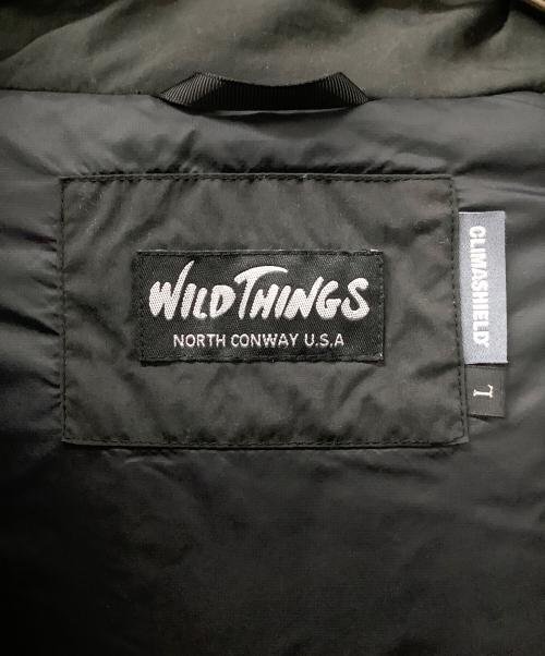 WILD THINGS（ワイルドシングス）WILD THINGS (ワイルドシングス) 中綿ジャケット ブラック サイズ:Lの古着・服飾アイテム