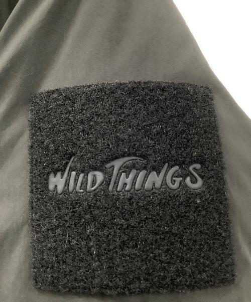 WILD THINGS（ワイルドシングス）WILD THINGS (ワイルドシングス) 中綿ジャケット ブラック サイズ:Lの古着・服飾アイテム