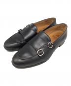 berwickバーウィック）の古着「モンクストラップシューズ」｜ブラック