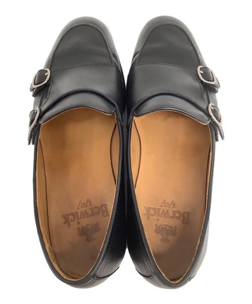 berwick（バーウィック）berwick (バーウィック) モンクストラップシューズ ブラック サイズ:40の古着・服飾アイテム