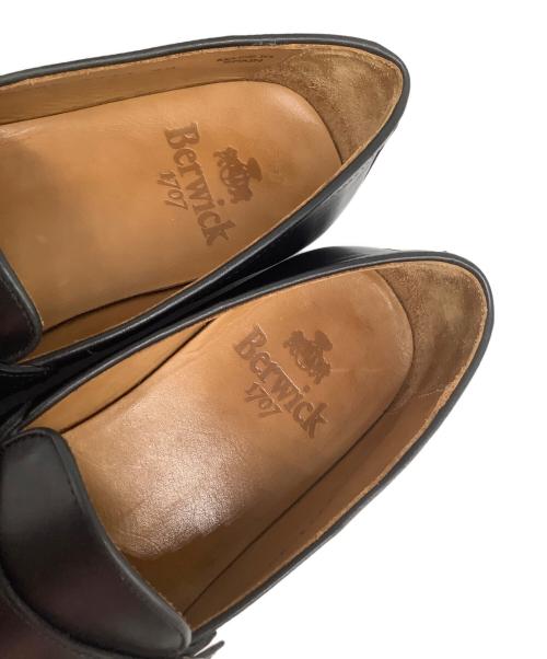 berwick（バーウィック）berwick (バーウィック) モンクストラップシューズ ブラック サイズ:40の古着・服飾アイテム