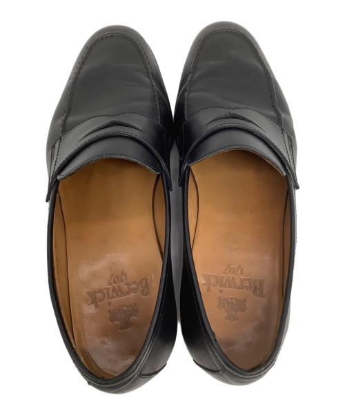 berwick（バーウィック）berwick (バーウィック) コインローファー ブラック サイズ:40の古着・服飾アイテム