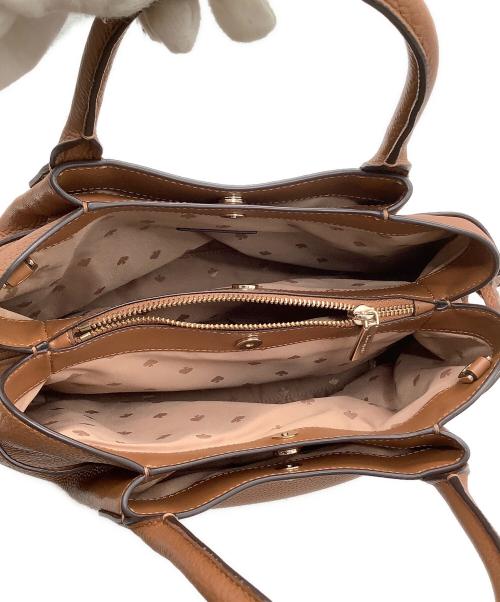 Kate Spade（ケイトスペード）Kate Spade (ケイトスペード) ハンドバッグ ブラウンの古着・服飾アイテム