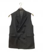 cygneシーニュ）の古着「ジレ」｜ブラック
