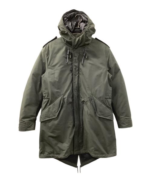 Aquascutum（アクアスキュータム）Aquascutum (アクアスキュータム) WYNCOL 3WAY マウンテンパーカ カーキ サイズ:36の古着・服飾アイテム