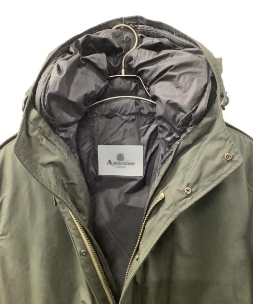 Aquascutum（アクアスキュータム）Aquascutum (アクアスキュータム) WYNCOL 3WAY マウンテンパーカ カーキ サイズ:36の古着・服飾アイテム