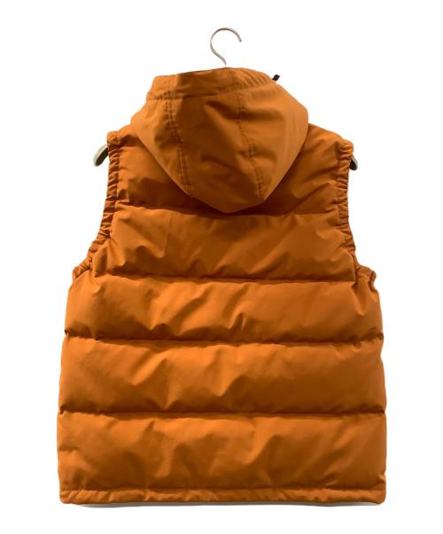 DANTON（ダントン）DANTON (ダントン) フード付きダウンベスト オレンジ サイズ:42の古着・服飾アイテム