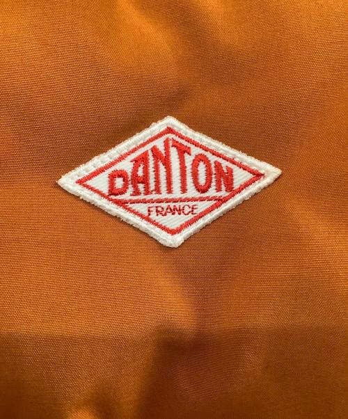 DANTON（ダントン）DANTON (ダントン) フード付きダウンベスト オレンジ サイズ:42の古着・服飾アイテム