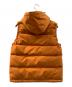 DANTON (ダントン) フード付きダウンベスト オレンジ サイズ:42：10000円