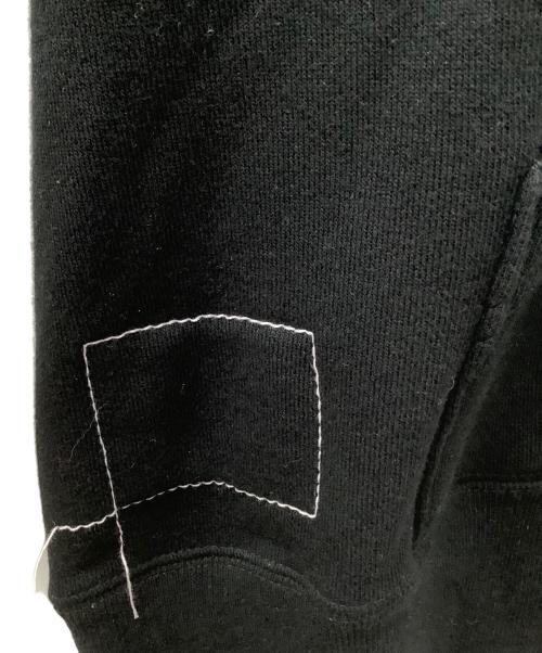 sacai（サカイ）sacai (サカイ) WTAPS (ダブルタップス) Flock Print Hoodie ブラック サイズ:5の古着・服飾アイテム