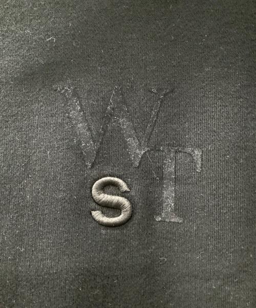 sacai（サカイ）sacai (サカイ) WTAPS (ダブルタップス) Flock Print Hoodie ブラック サイズ:5の古着・服飾アイテム