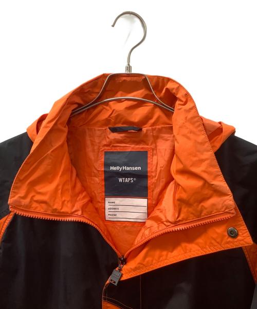 HELLY HANSEN（ヘリーハンセン）HELLY HANSEN (ヘリーハンセン) WTAPS (ダブルタップス) マウンテンパーカー オレンジ×ブラック サイズ:X 04の古着・服飾アイテム