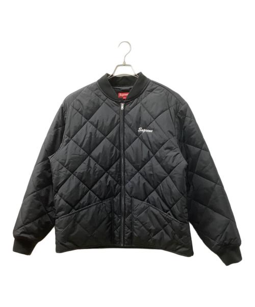 SUPREME（シュプリーム）SUPREME (シュプリーム) Quit Your Job Quilted Work Jacket ブラック サイズ:XLの古着・服飾アイテム