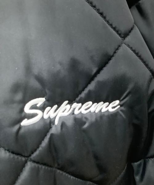 SUPREME（シュプリーム）SUPREME (シュプリーム) Quit Your Job Quilted Work Jacket ブラック サイズ:XLの古着・服飾アイテム