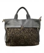 GIANNI CHIARINIジャンニ キアリーニ）の古着「ショルダーバッグ」｜ブラック