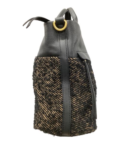 GIANNI CHIARINI（ジャンニ キアリーニ）GIANNI CHIARINI (ジャンニ キアリーニ) ショルダーバッグ ブラックの古着・服飾アイテム