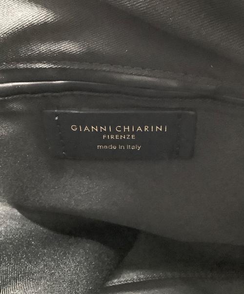 GIANNI CHIARINI（ジャンニ キアリーニ）GIANNI CHIARINI (ジャンニ キアリーニ) ショルダーバッグ ブラックの古着・服飾アイテム
