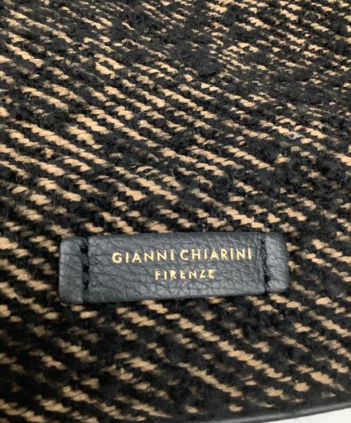 GIANNI CHIARINI（ジャンニ キアリーニ）GIANNI CHIARINI (ジャンニ キアリーニ) ショルダーバッグ ブラックの古着・服飾アイテム