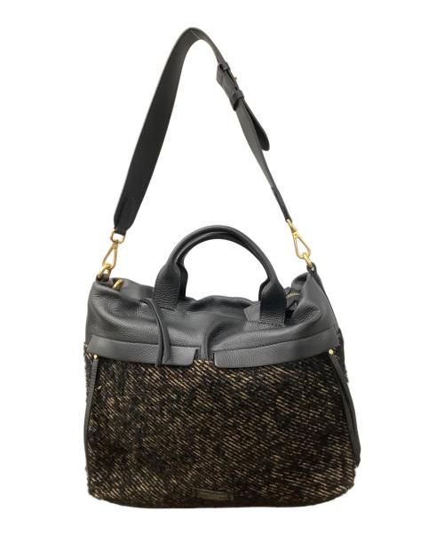 GIANNI CHIARINI（ジャンニ キアリーニ）GIANNI CHIARINI (ジャンニ キアリーニ) ショルダーバッグ ブラックの古着・服飾アイテム