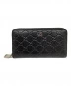 GUCCIグッチ）の古着「DORIAN 長財布」｜ブラック