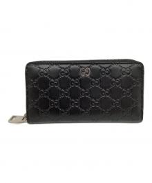 GUCCI（グッチ）の古着「DORIAN 	長財布」｜ブラック