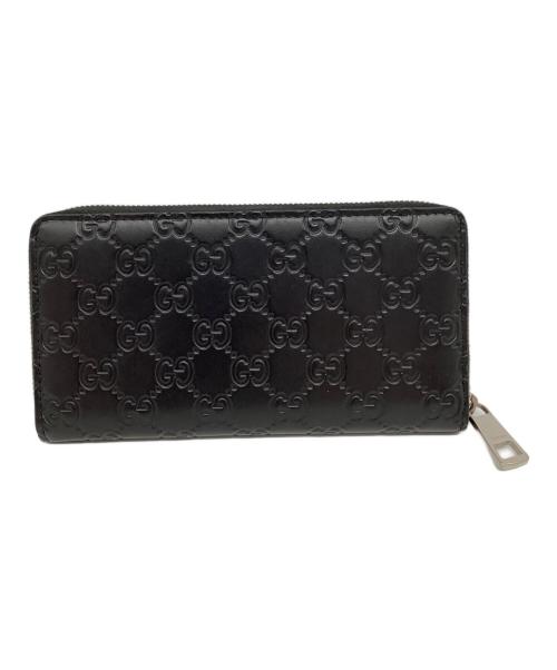 GUCCI（グッチ）GUCCI (グッチ) DORIAN 	長財布 ブラックの古着・服飾アイテム