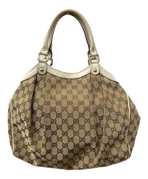 GUCCI（グッチ）GUCCI (グッチ) GGスーキー ベージュの古着・服飾アイテム