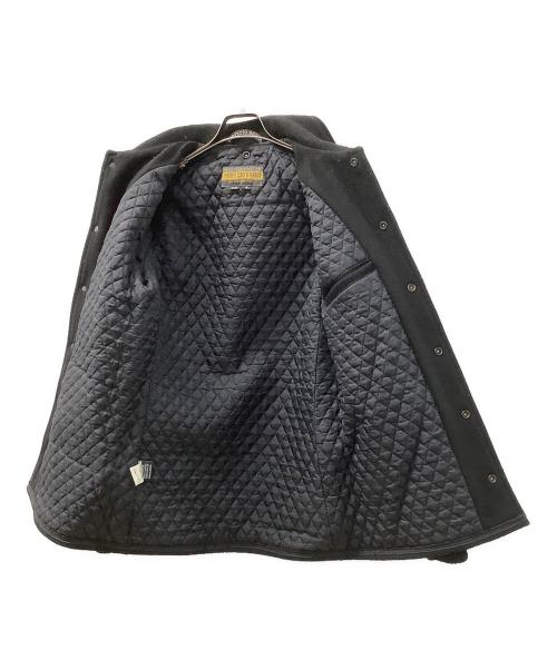Schott（ショット）Schott (ショット) スタジャン ブラック×グリーン サイズ:Sの古着・服飾アイテム