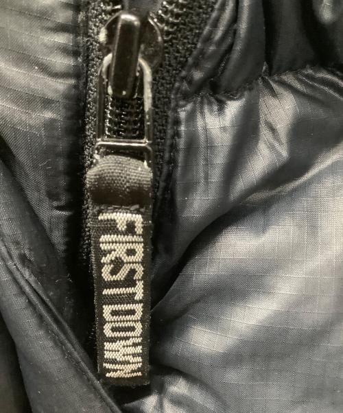 FIRST DOWN（ファーストダウン）FIRST DOWN (ファーストダウン) ヌプシダウンジャケット ブラック サイズ:Mの古着・服飾アイテム