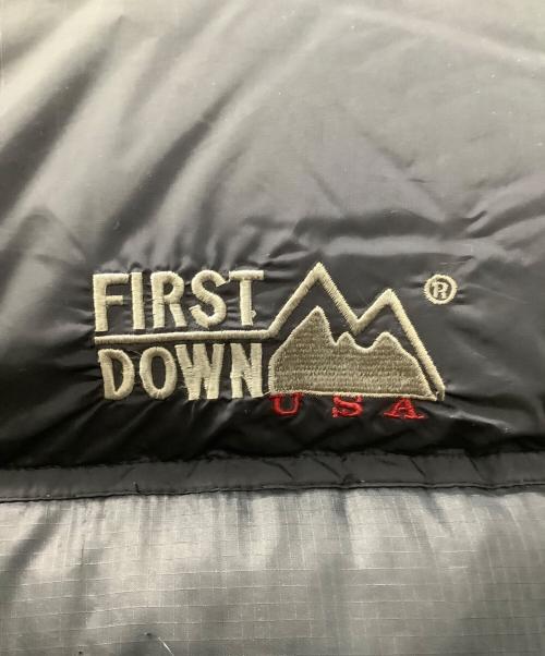 FIRST DOWN（ファーストダウン）FIRST DOWN (ファーストダウン) ヌプシダウンジャケット ブラック サイズ:Mの古着・服飾アイテム
