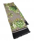 GUCCIグッチ）の古着「シルクスカーフ」｜グレー