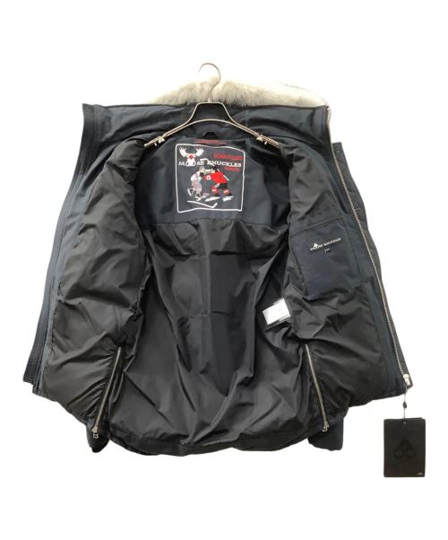 MOOSE KNUCKLES（ムース ナックルズ）MOOSE KNUCKLES (ムース ナックルズ) ダウンコート ネイビー サイズ:S 未使用品の古着・服飾アイテム