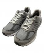 NEW BALANCEニューバランス）の古着「NEW BALANCEM990VS4」｜ライトグレー