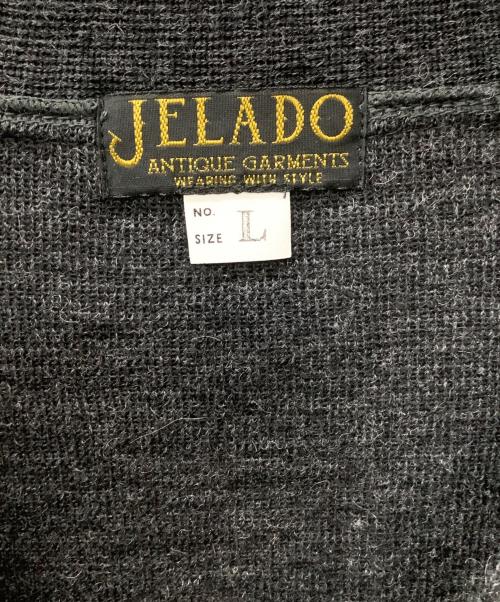 JELADO（ジェラード）JELADO (ジェラード) 薄手カーディガン グレー サイズ:Lの古着・服飾アイテム