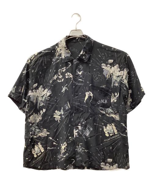 Porter Classic（ポータークラシック）Porter Classic (ポータークラシック) 半袖	アロハシャツ ブラック サイズ:Mの古着・服飾アイテム