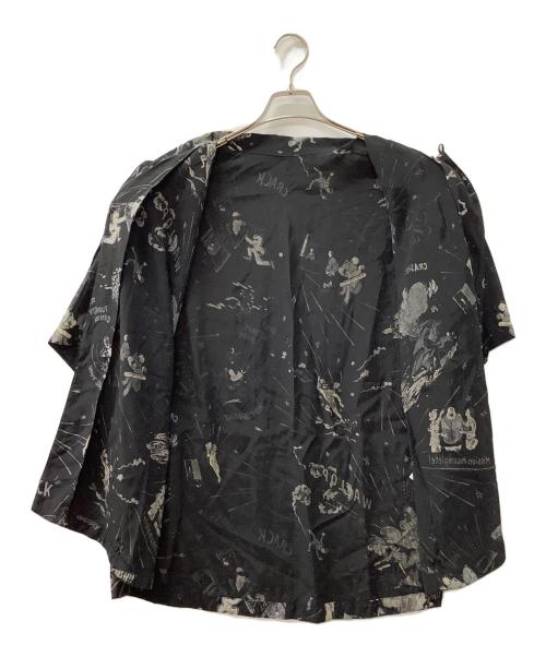 Porter Classic（ポータークラシック）Porter Classic (ポータークラシック) 半袖	アロハシャツ ブラック サイズ:Mの古着・服飾アイテム
