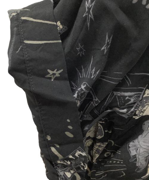 Porter Classic（ポータークラシック）Porter Classic (ポータークラシック) 半袖	アロハシャツ ブラック サイズ:Mの古着・服飾アイテム