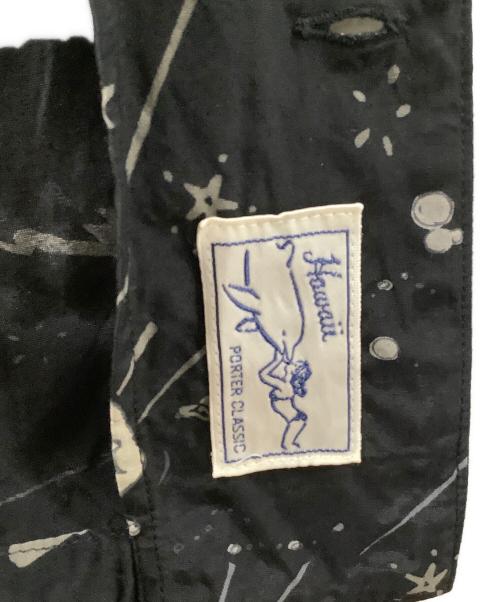 Porter Classic（ポータークラシック）Porter Classic (ポータークラシック) 半袖	アロハシャツ ブラック サイズ:Mの古着・服飾アイテム