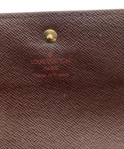 LOUIS VUITTON（ルイ ヴィトン）LOUIS VUITTON (ルイ ヴィトン) ダミエポルトトレゾール エテュイパピエの古着・服飾アイテム