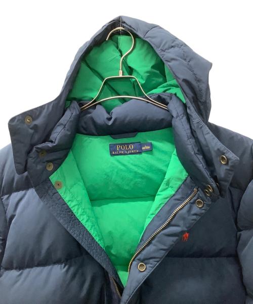 POLO RALPH LAUREN（ポロ・ラルフローレン）POLO RALPH LAUREN (ポロ・ラルフローレン) ダウンジャケット ネイビー サイズ:Lの古着・服飾アイテム