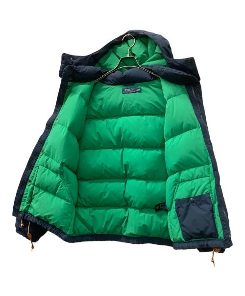 POLO RALPH LAUREN（ポロ・ラルフローレン）POLO RALPH LAUREN (ポロ・ラルフローレン) ダウンジャケット ネイビー サイズ:Lの古着・服飾アイテム