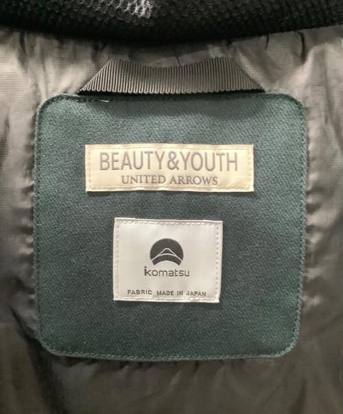 BEAUTY&YOUTH（ビューティーアンドユース）BEAUTY&YOUTH (ビューティーアンドユース) ダウンジャケット ダークグリーン サイズ:XLの古着・服飾アイテム